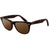 Ray-Ban RB2140 Original Wayfarer Icons Polarized Sportswear Sunglasses - Tortoise/Brown / 54mm