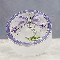 StealStreet SS-A-38202 Dragonfly Jewelry Box Container Holder, Lavender