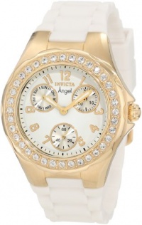 Invicta Women's 1644 Angel Jelly Fish Crystal Accented White Dial Watch