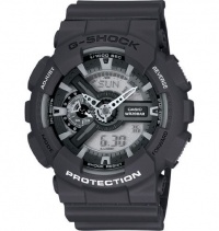 Casio Men's GA110C-1A G Shock Analog/Digital Grey Resin Strap Watch