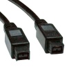 Tripp Lite F015-006 IEEE 1394b Firewire 800 Gold Hi-speed Cable, 9pin/9pin - 6 feet