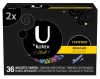 U By Kotex Click* Regular Tampons, 36 Count