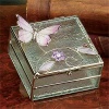 StealStreet SS-A-38074 Butterfly Decoration Jewelry Box, Pink