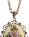 1928 Jewelry Manor House Victorian Pendant Necklace