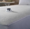 Soft Heat Micro-Plush Top Low-Voltage Electric Heated Twin Mattress Pad, White