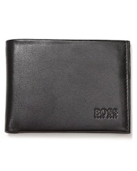 Pocket this handsome wallet and its dramatic contrast interior design for a stylish accessory you can't live without.