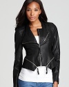 Get the luxe look of leather while channeling a bit of biker-chic in this BLANKNYC faux leather jacket.