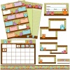 Owls Classroom Collection Bulletin Board Set