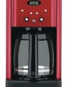 Cuisinart DCC-1200MR Brew Central 12-Cup Programmable Coffeemaker, Metallic Red