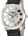 Stuhrling Original Men's 280.33152 Classic Winchester Terrace Mechanical Skeleton Silver Tone Watch