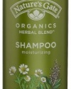 Nature's Gate Organics Shampoo, Chamomile & Lemon Verbena, 12-Ounce Bottles (Pack of 3)