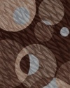 Dalyn Rugs Studio 24 9-Feet by 13-Feet Area Rug, Chocolate