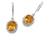 Genuine Citrine Earrings by Effy Collection® LIFETIME WARRANTY