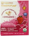 Happybaby Mixed Fruit Yogis, .Net Wt. 1.5 oz packs, 5 Count (Pack of 6)