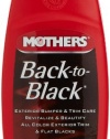 Mothers 06108 Back-to-Black Trim Care - 8 oz