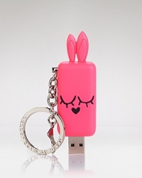 Meet Katie Bunny the newest and cutest addition to the MARC BY MARC JACOBS fold, making her playful appearance on this plastic USB key chain drive.