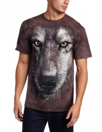 The Mountain Men's Wolf Face Shirt