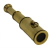 3 Handheld Brass Telescope - Pocket Sized Scope - Nautical Decor [Toy]