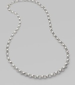 From the Glamazon Collection. Extra-long sterling silver links to wear as a single strand, doubled-up or combined with other strands.Sterling silver Length, 53½ Made in Italy