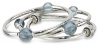 Kenneth Cole New York Urban Lucite Bead Stretch Bangle Bracelet Set