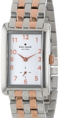 Kate Spade New York Women's 1YRU0109 Two Tone Rose Gold Cooper Grand Bracelet Watch