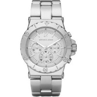 Michael Kors Women's MK5462 Silver Stainless-Steel Quartz Watch with Silver Dial