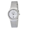 Skagen Women's 880LSSS Skagen Denmark Twisted Topring Stainless Steel Wo Watch