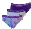 Calvin Klein Girls Shades of Purple Bikini 3 Pack for girls (10/12)