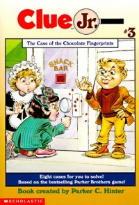 The Case of the Chocolate Fingerprints (Clue Jr. #3)