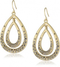 Kenneth Cole New York Urban Glitz Pave Double Orbital Drop Earrings