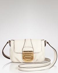 Embrace your inner utilitarian with this leather crossbody bag from MICHAEL Michael Kors.