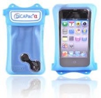 Dicapac WP-i10 Waterproof Case for iPhone 4 or 3G/3GS, (Blue)