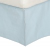 Dwellstudio Solid Crib Skirt, Blue