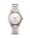 Make this stainless steel stunner from kate spade new york a go-to to add practicality to your portfolio. This watch boasts a polished look, so wear it to finish crisp, tailored styles.