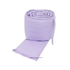 American Baby Company 100% Cotton Percale Cradle Bumper, Lavender