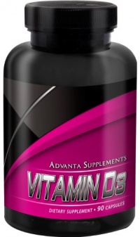 Advanta Supplements Vitamin D3 5,000 IU, 90 Capsules