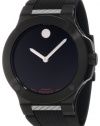 Movado Men's 0606492 S.E. Extreme Black PVD Stainless Steel Case Rubber Strap Watch