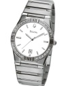 Bulova Men's 96E100 Diamond Case Calendar Watch