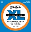 D'Addario EXL110 Nickel Wound Electric Guitar Strings, Regular Light, 10-46