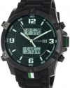 Tommy Hilfiger Men's 1790782 Sport Analog-Digital Black Ion-Plating Black Silicon Watch