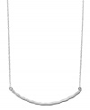 Contemporary chic. Studio Silver's simply stunning style is sure to be a celeb favorite! Crafted in sterling silver. Approximate length: 18 inches. Approximate drop: 2 inches.