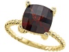 Genuine Garnet Ring by Effy Collection® in 14 kt Yellow Gold Size 7