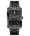 This dress watch from GUESS is a modern marvel that rocks the black-on-black trend.