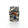 Sterling Silver Crownea Siena Mosiac Champagne Charm Bead fits for Pandora Bracelet #270314