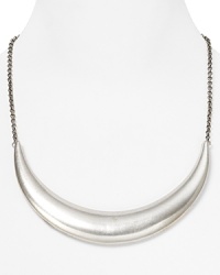 It's the season of the collar necklace, and we love Low Luv by Erin Wasson's silver-plated take on the trend.