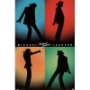 Michael Jackson-Silhouettes, Music Poster Print, 24 by 36-Inch