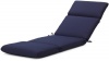 Strathwood Basics Hardwood Chaise Lounge Sunbrella Cushion, Navy