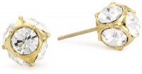 Kate Spade New York Lady Marmalade Gold-Tone Crystalstud Earrings