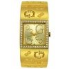 GUESS? Women's 96049L Gold-Tone Crystal Accented Watch