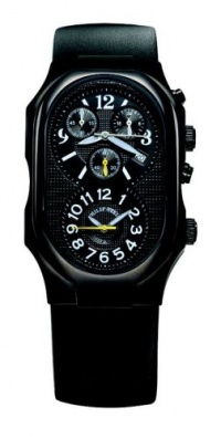 Philip Stein Men's 3B-NBY-RB Signature Black Rubber Strap Watch